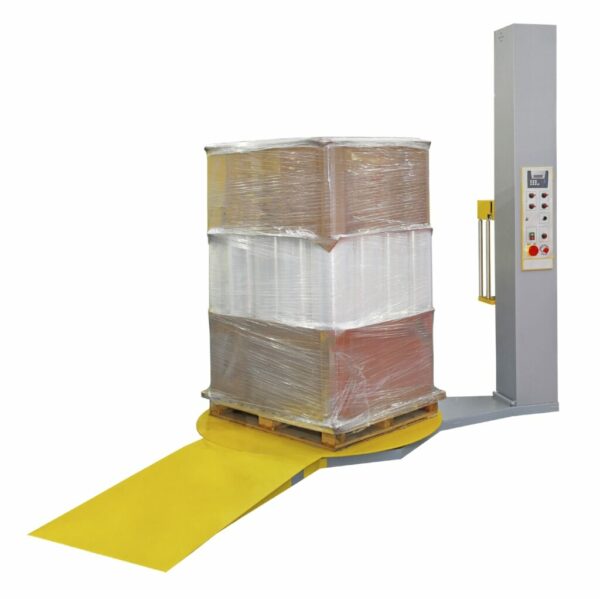 Stretch Wrapping Machinefor pallet protection during transport isolated